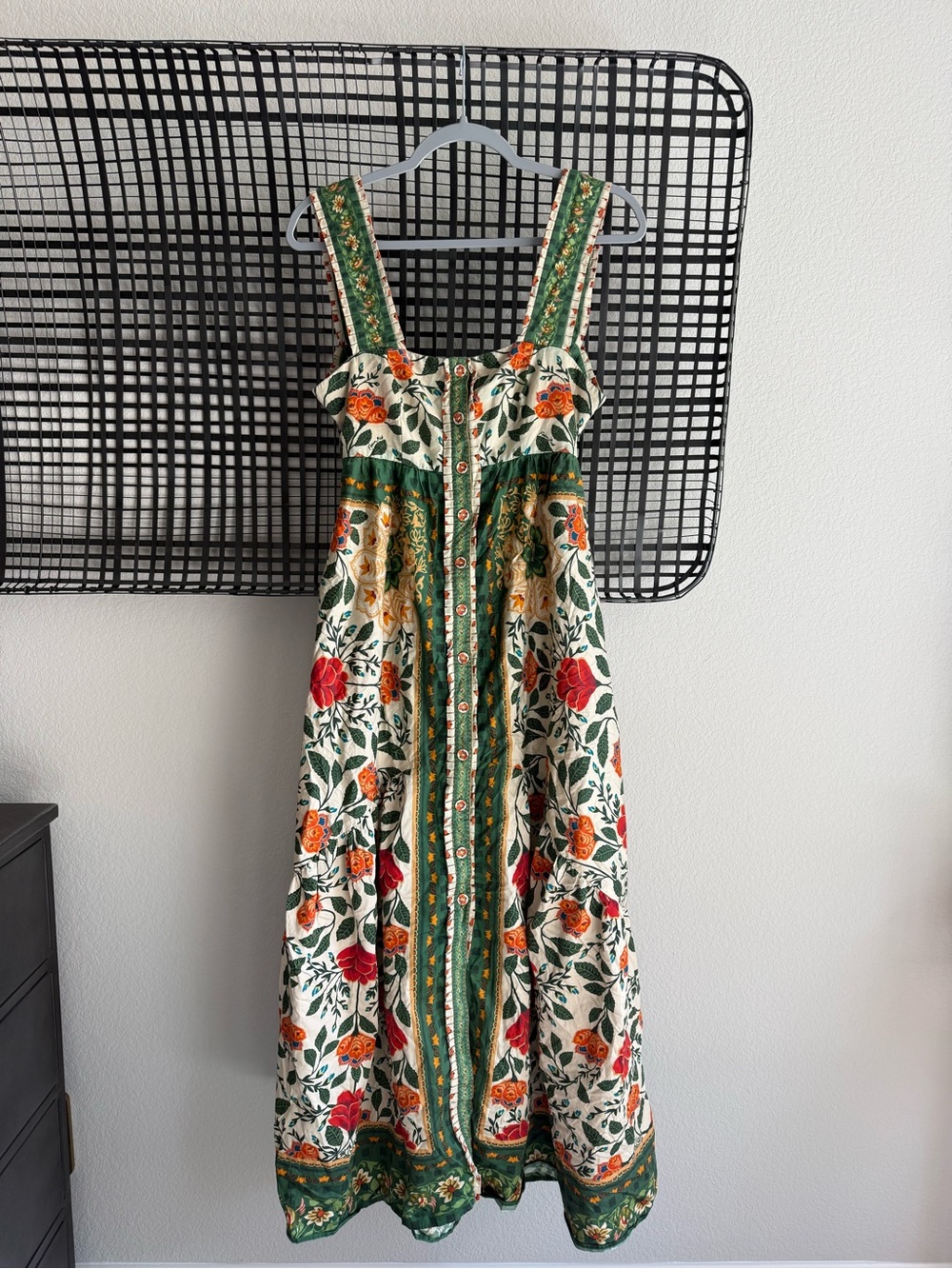Farm Rio Garden Tapestry Maxi Dress - Picture 2 of 8
